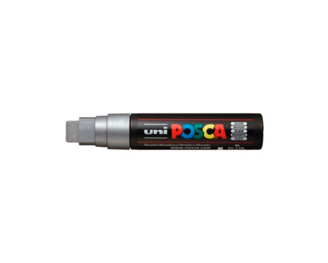 MARCADOR UNI POSCA PC-17K P. CUADRADA x U. PLATA