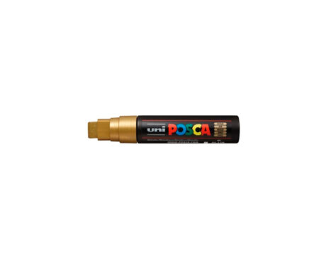 MARCADOR UNI POSCA PC-17K P. CUADRADA x U. ORO