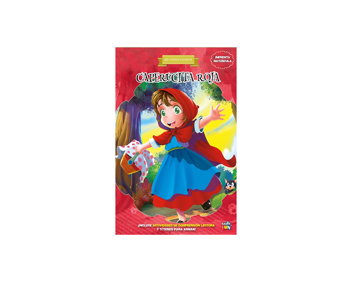 LIBROS SCHOOL FUN PLOW LIST-164 MIS CUENTOS FAVORITOS CAPERUCITA...