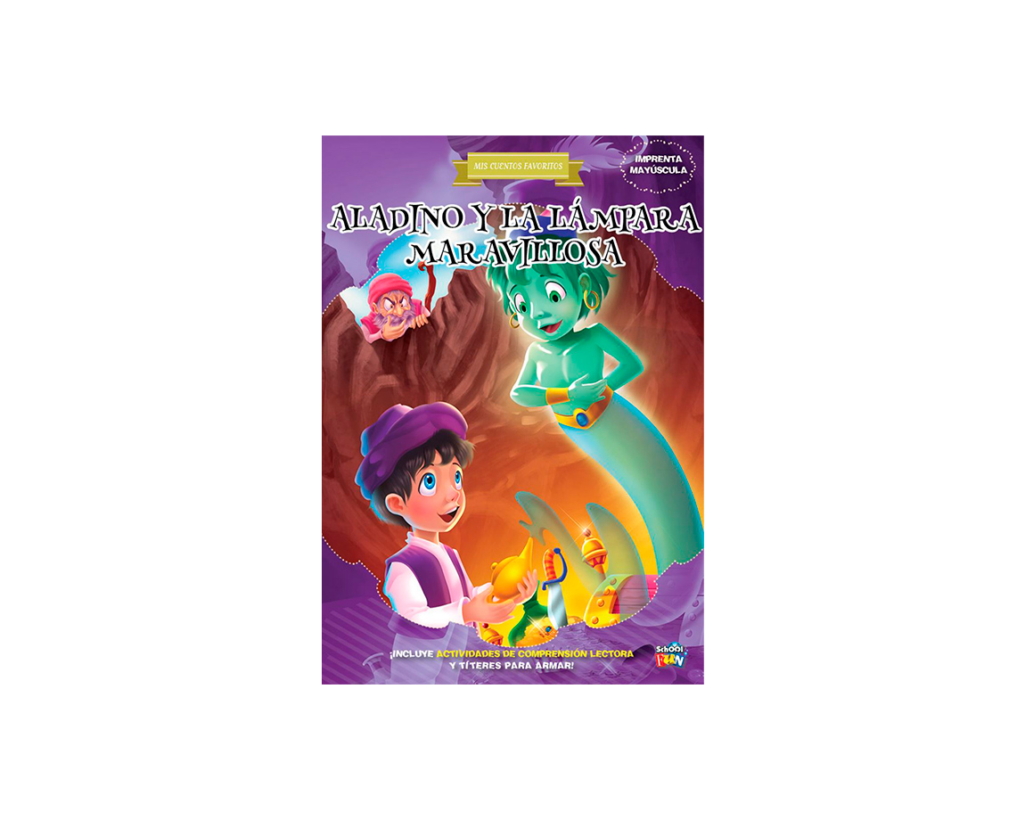 LIBROS SCHOOL FUN PLOW LIST-276 MIS CUENTOS FAVORITOS ALADINO