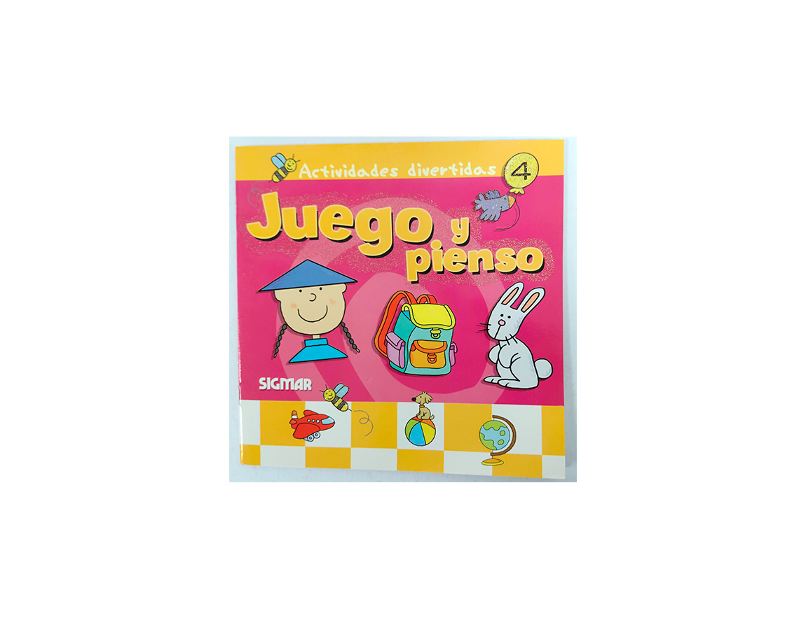 LIBROS SIGMAR DIDACTICOS JUEGO Y PIENSO 4
