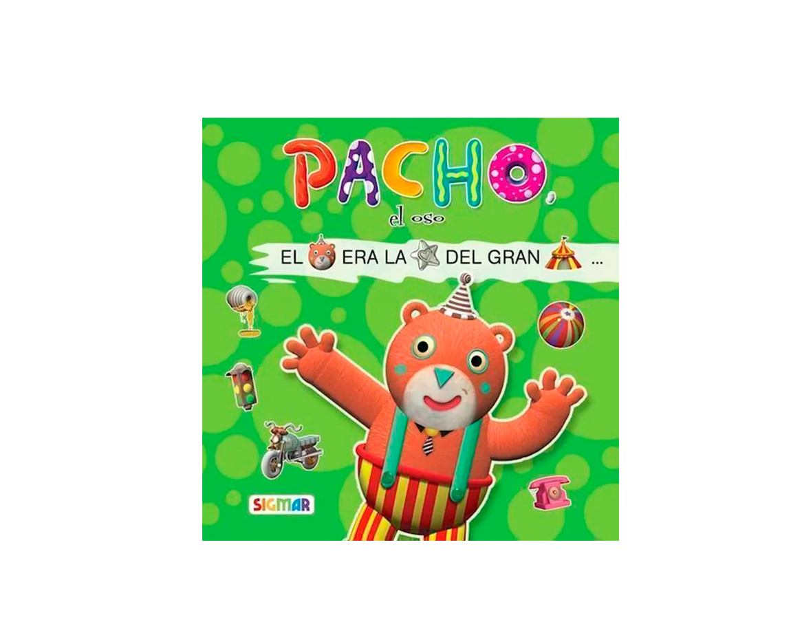LIBROS SIGMAR DIDACTICOS LEO CON FIGURAS PACHO EL OSO