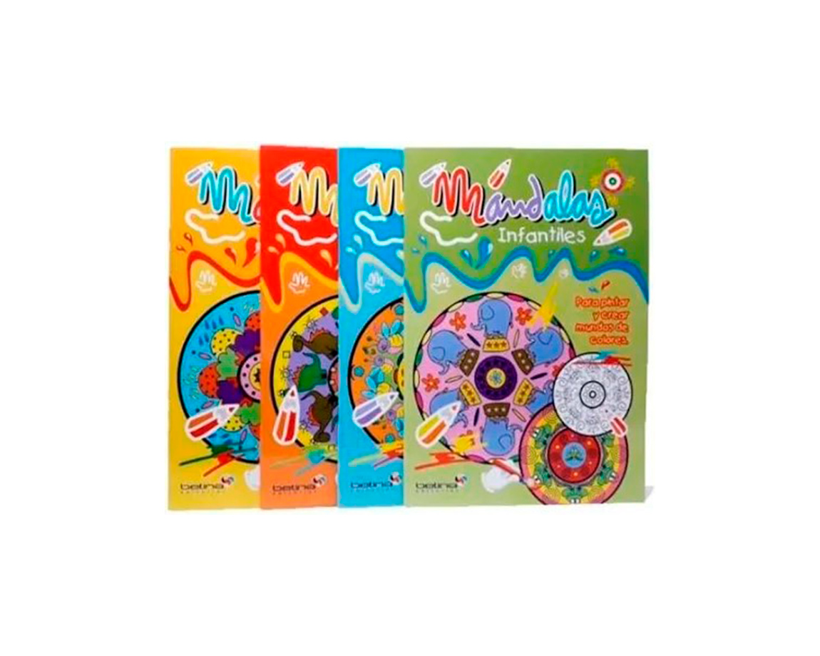 LIBROS BETINA DIDACTICOS MANDALAS INFANTILES