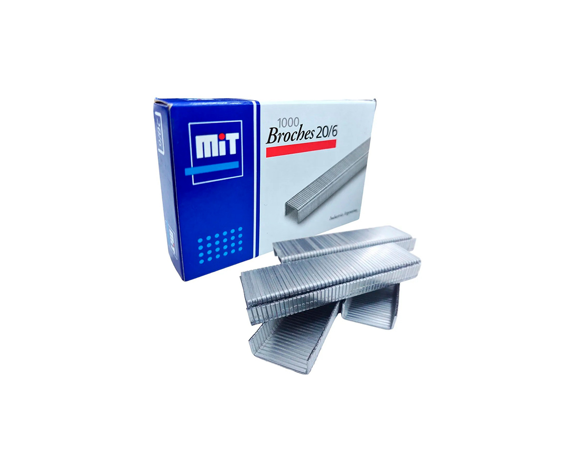 BROCHES P/ABROCH. MIT Nro 20/6 1000 UNID.