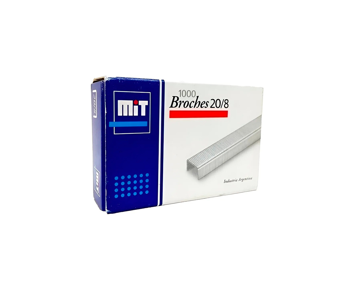 BROCHES P/ABROCH. MIT Nro 20/8 1000 UNID.