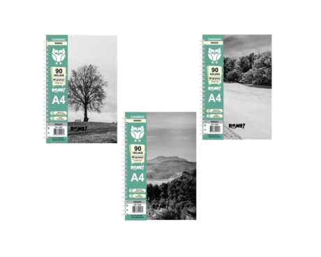 CUADERNO ROME 73204 A4 PAISAJES 90 HOJAS =
