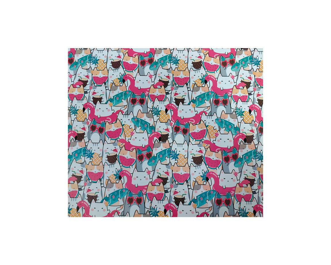 PAPEL REGALO MAG 5081 CUTE CATS