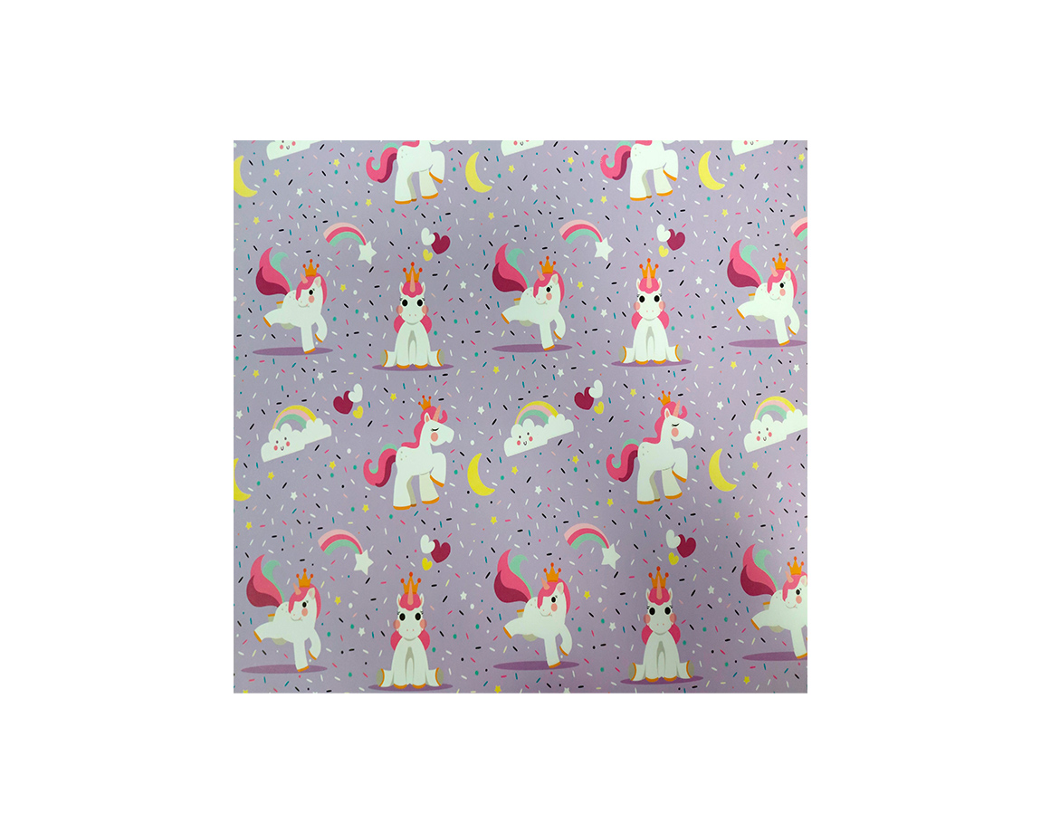 PAPEL REGALO MAG 5103 UNICORNIOS
