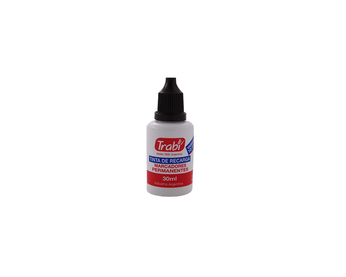 TINTA TRABI PERMANENTE NEGRO 3410 x30 ML