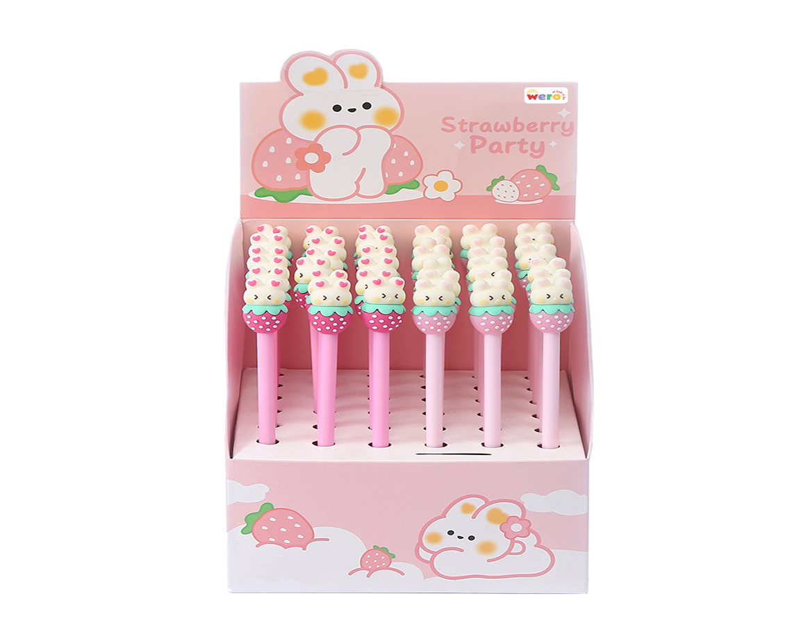 BOLIGRAFO WERO WE3015 STRAWBERRY RABBIT