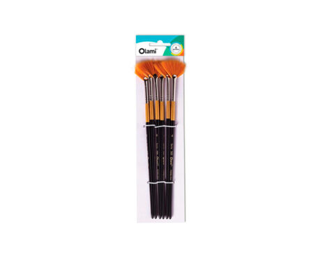 PINCEL OLAMI PI589 Nº4 x 6 U. ABANICO