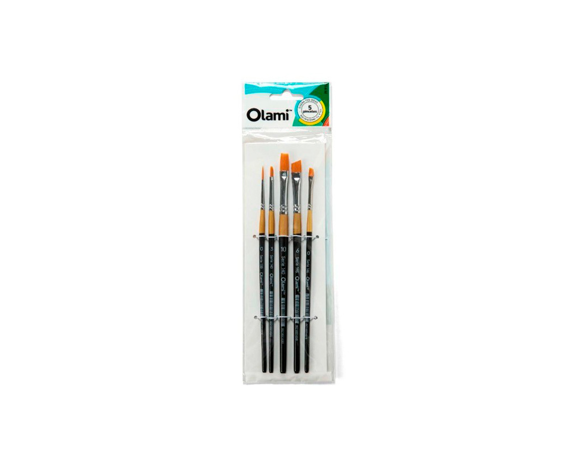 PINCEL OLAMI PI910 BLISTER X 5 UNID.