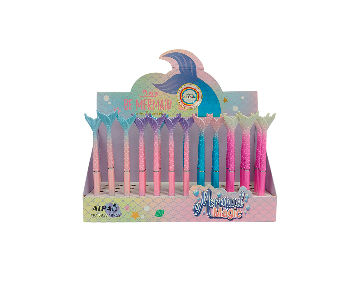 BOLIGRAFO COLOURS 25955 COLA DE SIRENA METALIZ