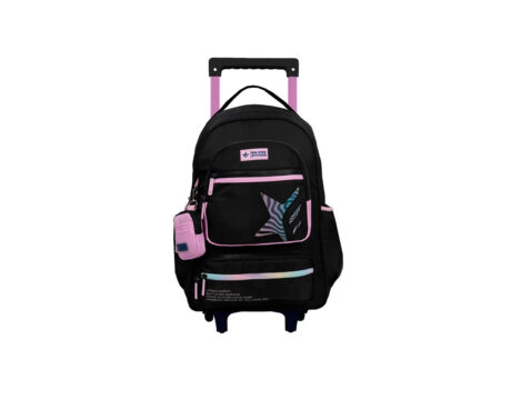 MOCHILAS FOOTY F6041 CARRO 18P BIG KIDS NEGRO MULTIPOCKET