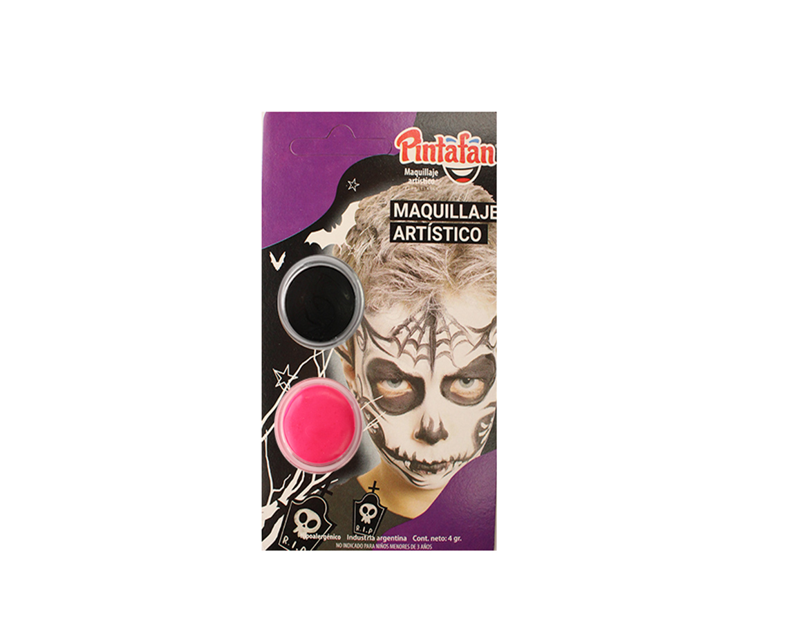 MAQUILLAJE PINTAFAN 13-810 ACUAREL. SET x 2 u. CALACA