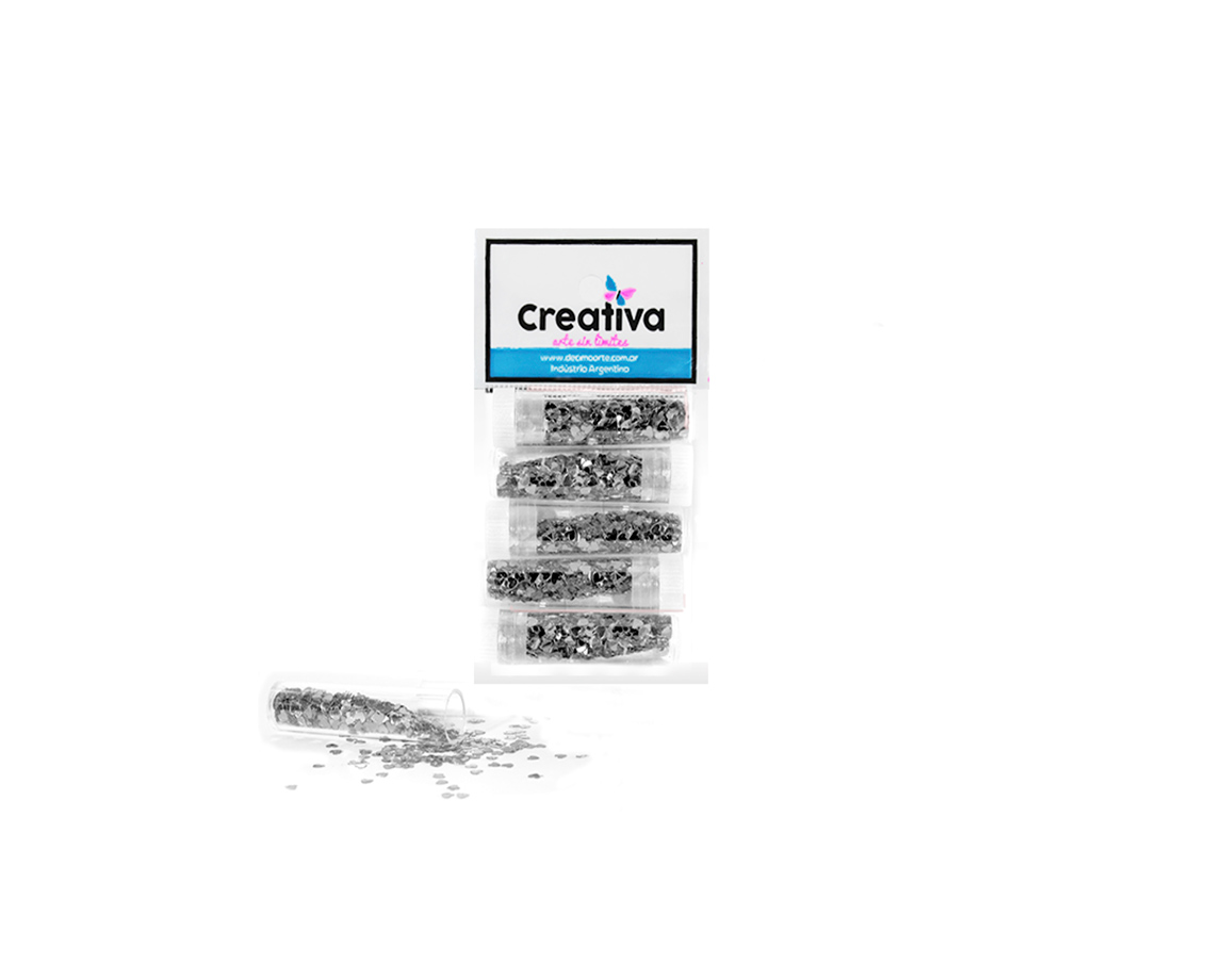 GIBRE CREATIVA TUBO 104-31 x5U. x5 cc. CORAZON PLATA