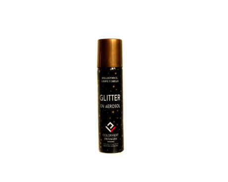 MAQUILLAJE PINTAFAN HALLOWEEN 766-01 AEROSOL GLITTER ORO
