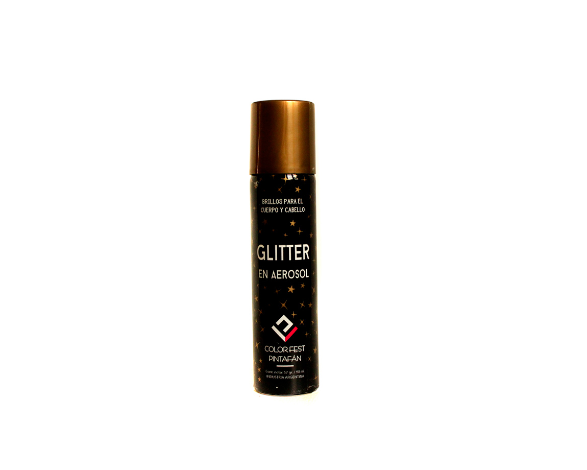 MAQUILLAJE PINTAFAN 766-01 AEROSOL GLITTER ORO