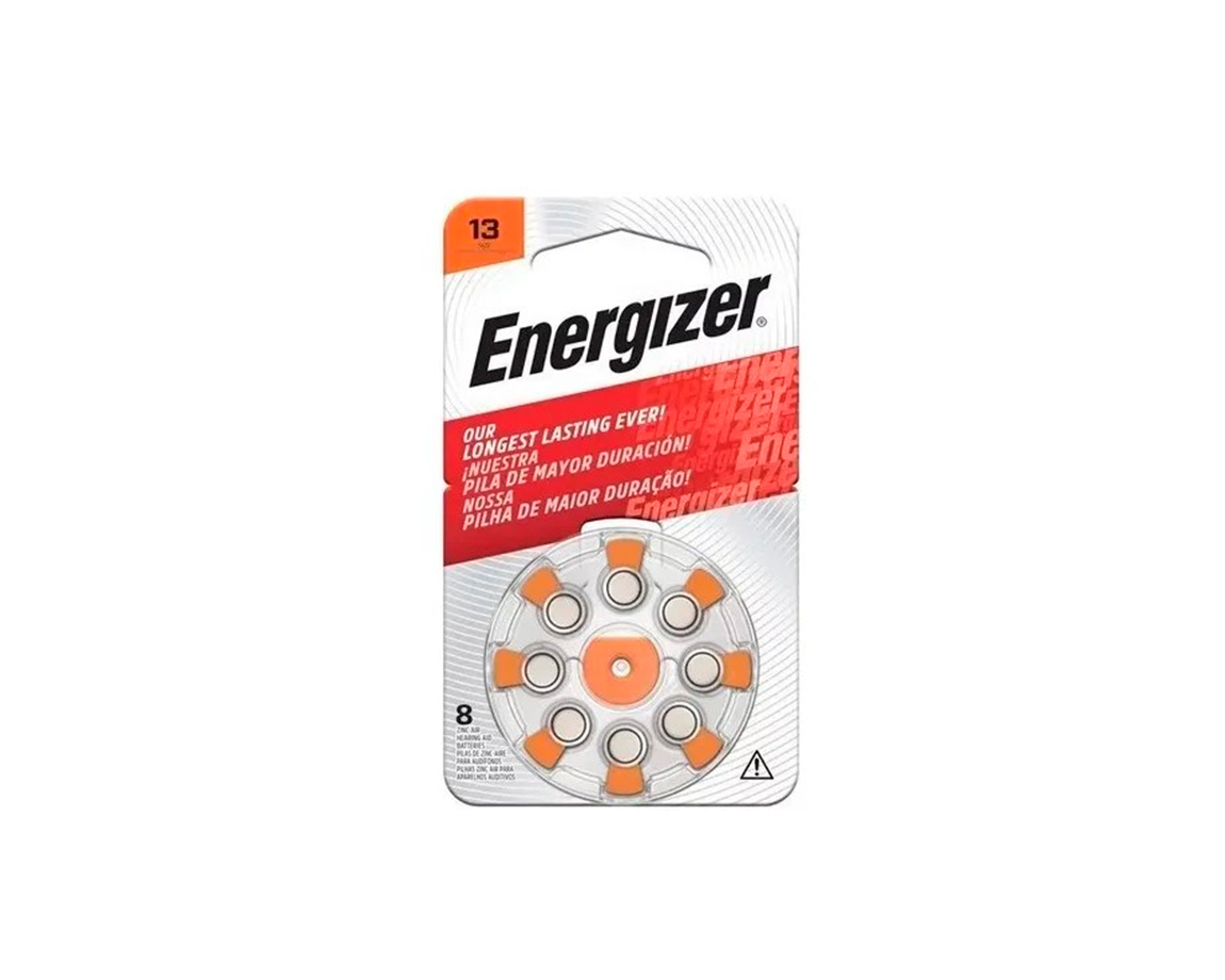 PILAS ENERGIZER AUDITIVA Nro AZ13 x 8 U.