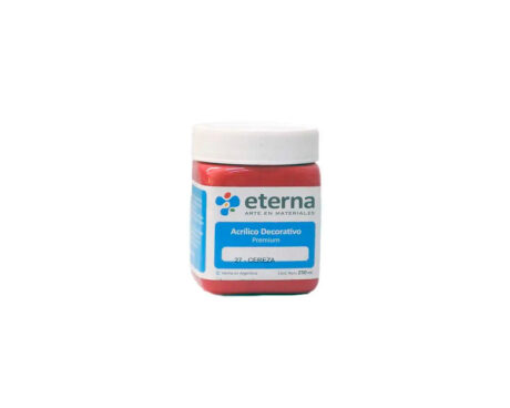 ACRILICO ETERNA DECO x 250 ML CEREZA