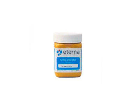 ACRILICO ETERNA DECO x 250 ML  76 MOSTAZA