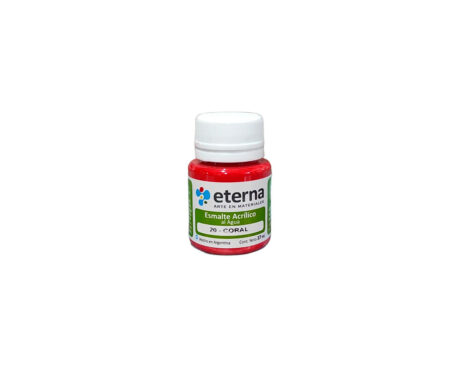 ESMALTE ETERNA AL AGUA x 50 ML   17 ANARANJADO