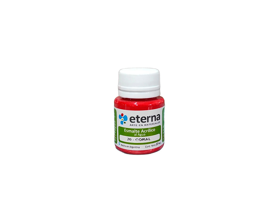 ESMALTE ETERNA AL AGUA x 50 ML   17 ANARANJADO