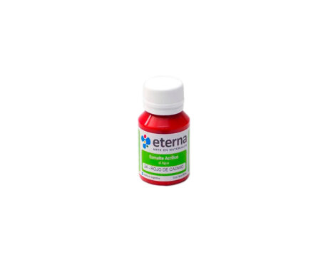 ESMALTE ETERNA AL AGUA x 50 ML   24 ROJO DE CADMIO
