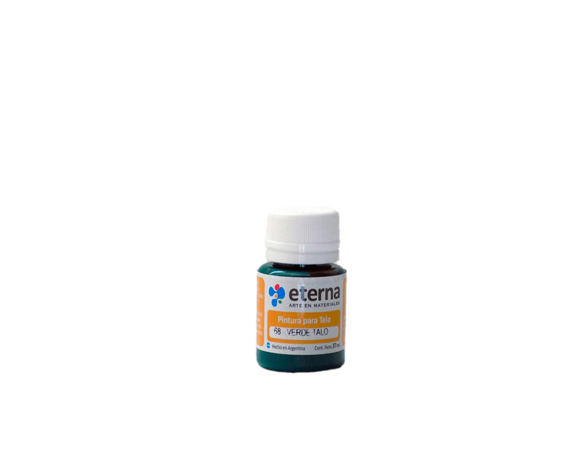 PINTURA ETERNA TELA x 37 ML 68 VERDE TALO