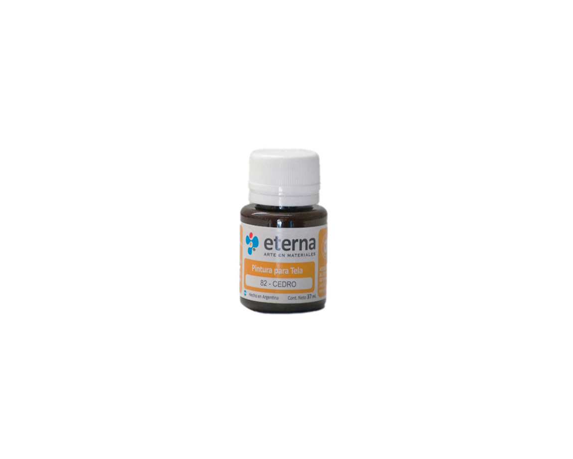 PINTURA ETERNA TELA x 37 ML 82 CEDRO