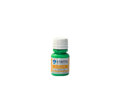 PINTURA ETERNA TELA x 37 ML 63 VERDE LIMA