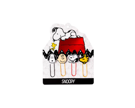 CLIPS SNOOPY FUN PAPER X 4 UNID. 2010505 MAW