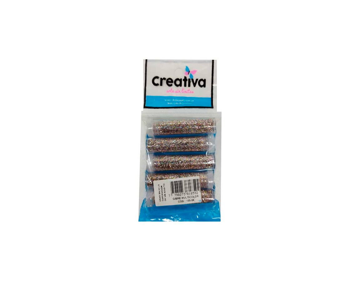 GIBRE CREATIVA TUBO 100-02 x5U. x5 cc. BCO TORNASOL