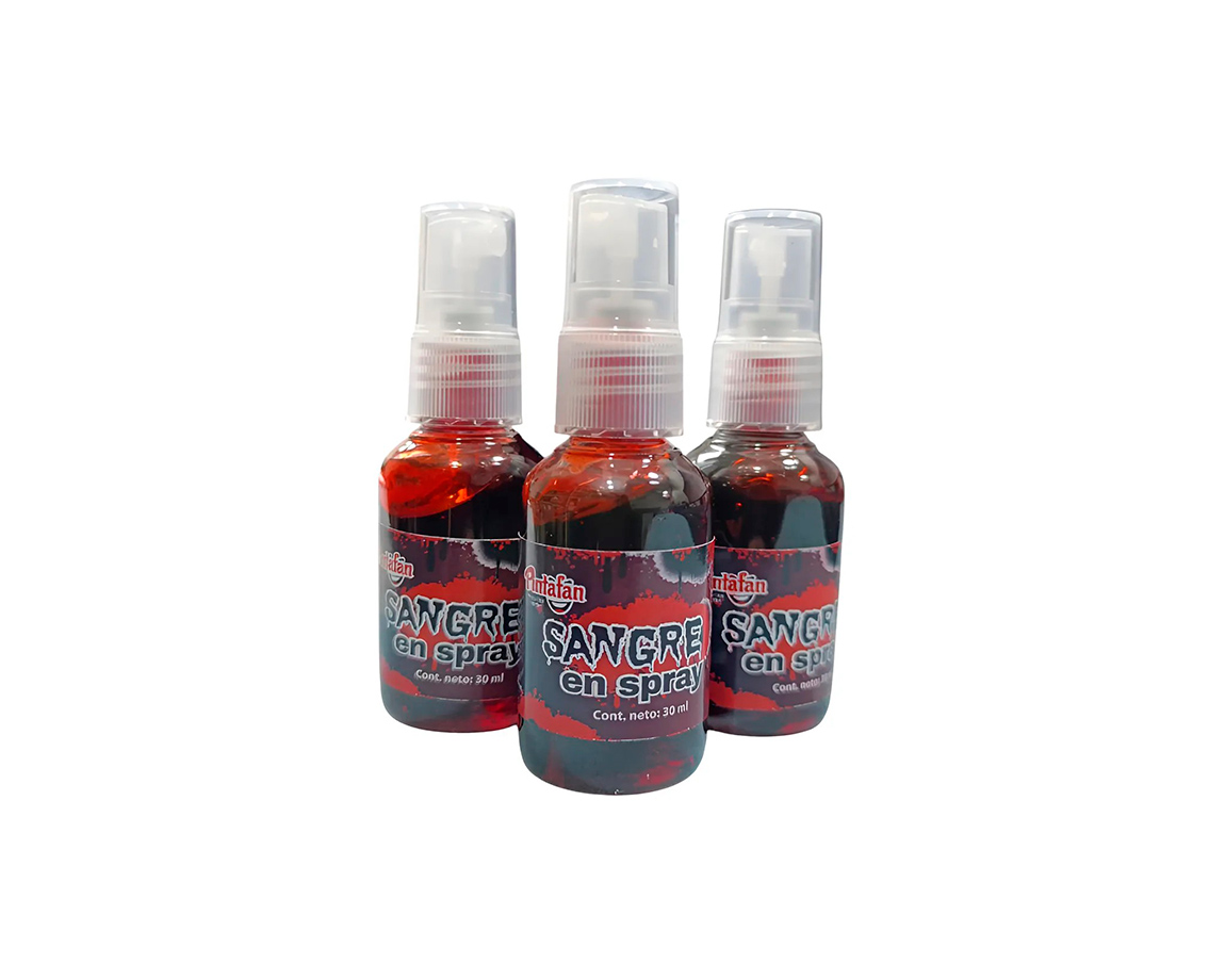 ACCESORIO PINTAFAN 818-01 SANGRE EN SPRAY SET x 3 UNID.