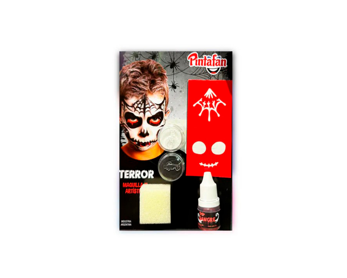 MAQUILLAJE PINTAFAN HALLOWEEN 616-03 KIT TERROR TELARAÑA