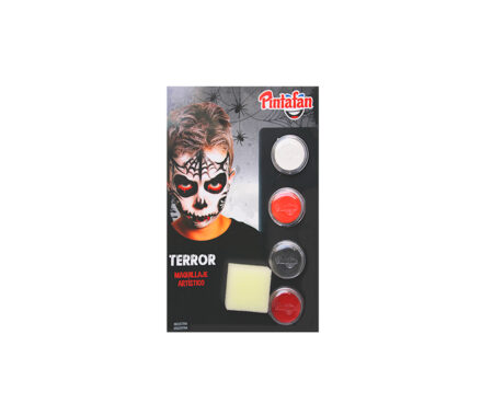 MAQUILLAJE PINTAFAN 05-05 ACUAREL. SET x 4 u. HALLOWEEN