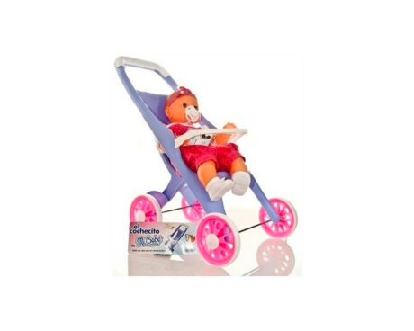 JUGUETE YOLY-BELL   146 MI BEBE COCHECITO DE PASEO 70CM