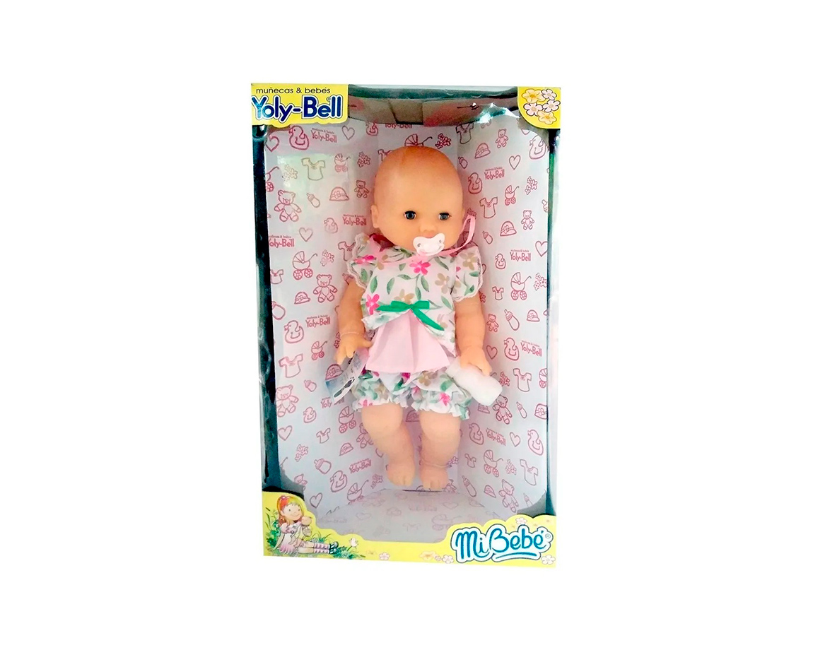 JUGUETE YOLY-BELL 1281 MI BEBE TOMA MAMAD Y PIPI