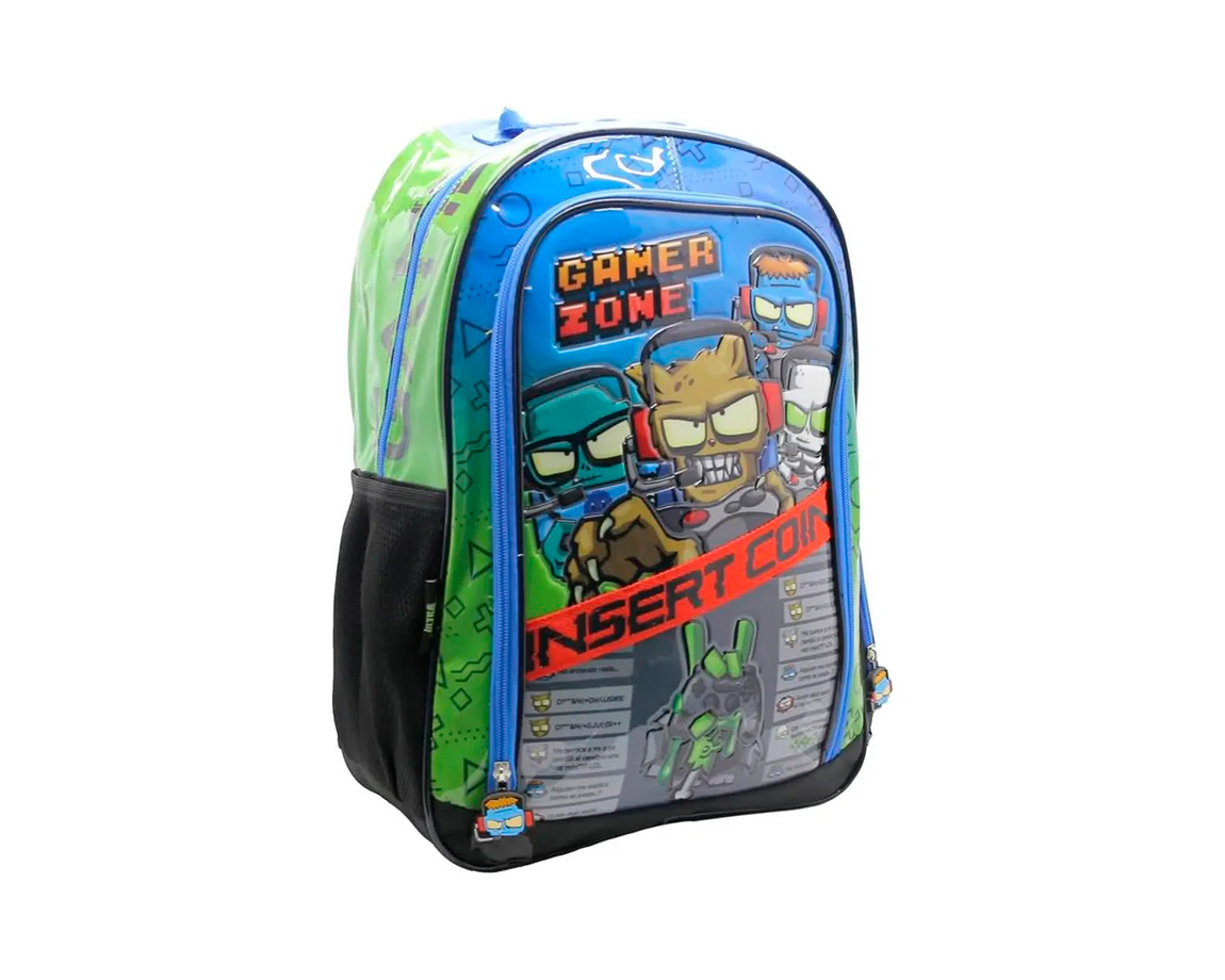 MOCHILA CRESKO OM702 ZOMBIES ESPALDA 18P