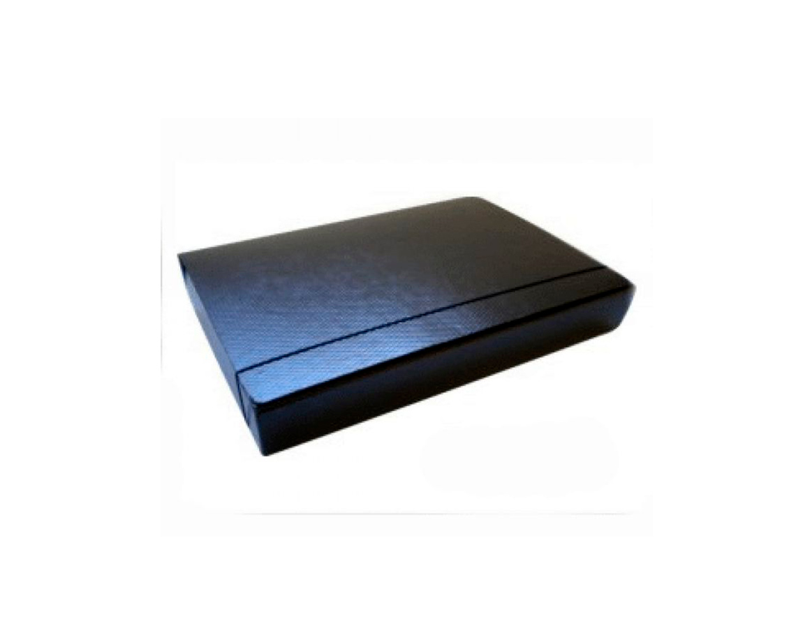 CAJA F. NEGRA TANDIL 2.5 CM ELASTICO