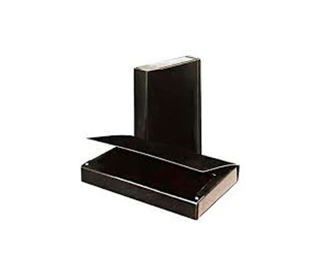 CAJA F. NEGRA TANDIL 7 CM ELASTICO