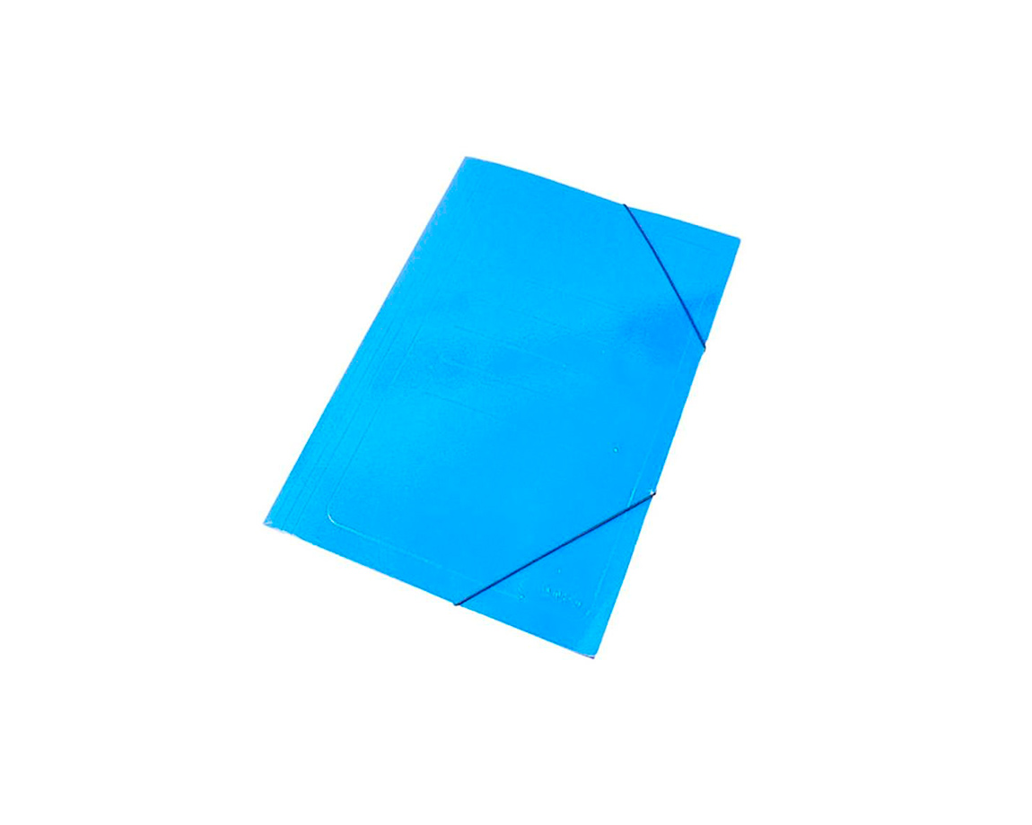 CARPETA SIMIL-PRESSP OFIC.CELESTE 3-SOL.C/E