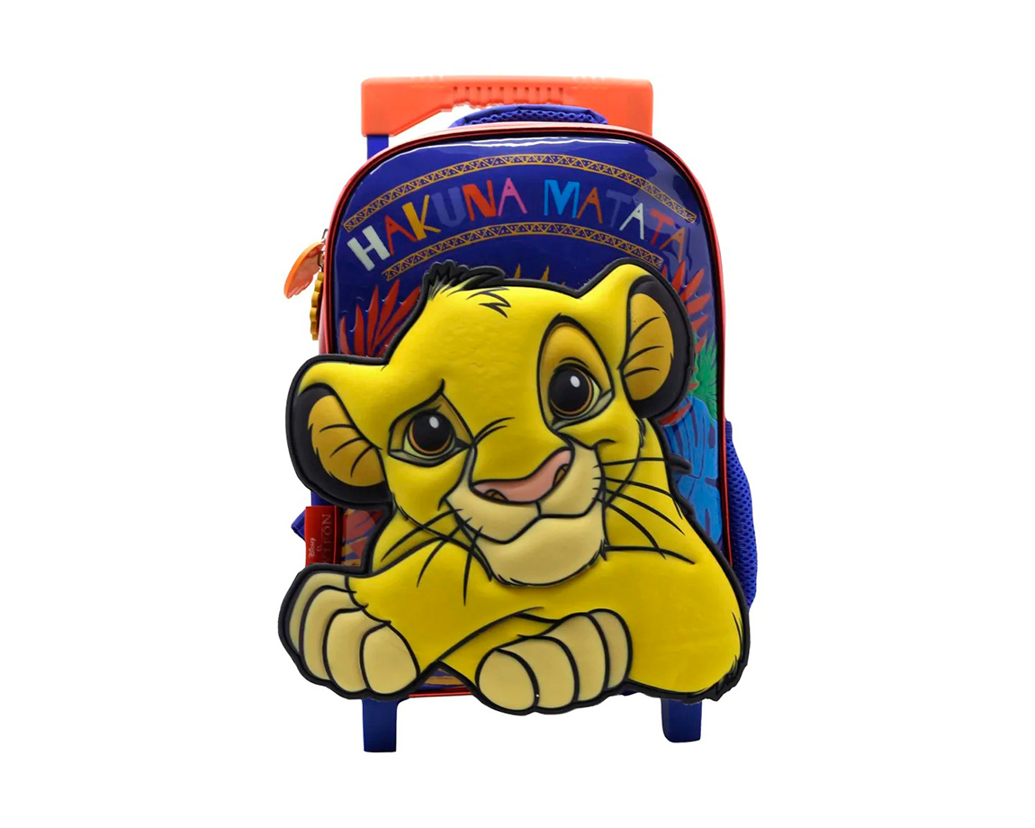 MOCHILA CRESKO RL110 EL REY LEON CARRO 12P