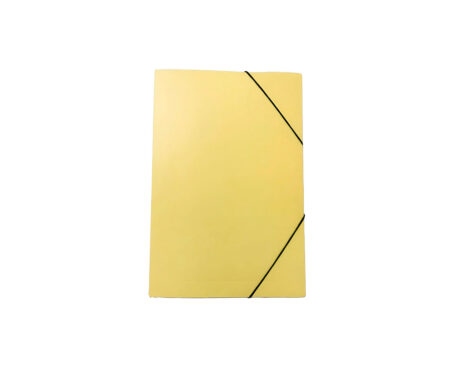 CARPETA SIMIL-PRESSP OFIC.AMARILLO PASTEL 3-SOL.C/E