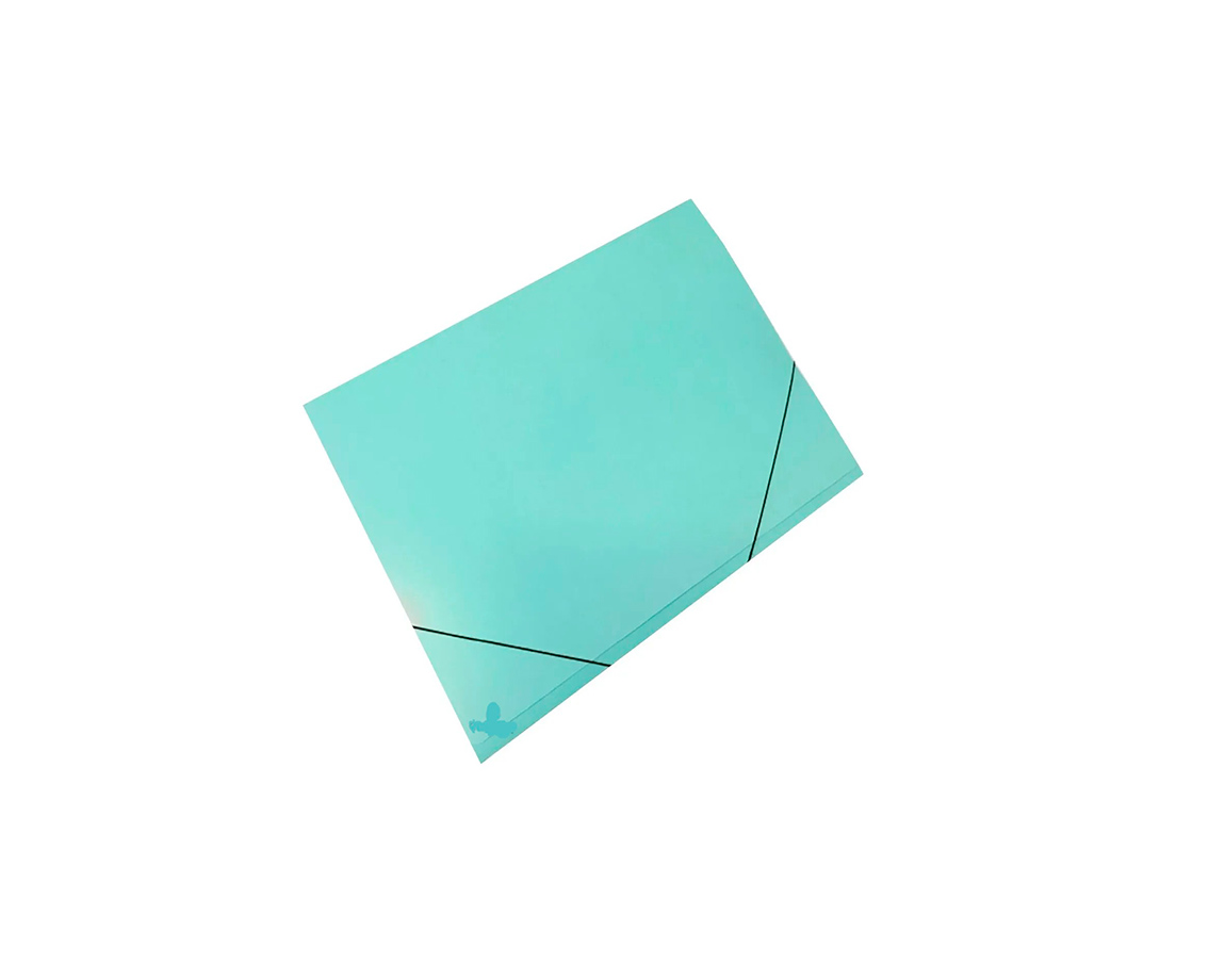 CARPETA SIMIL-PRESSP OFIC.VERDE PASTEL 3-SOL.C/E