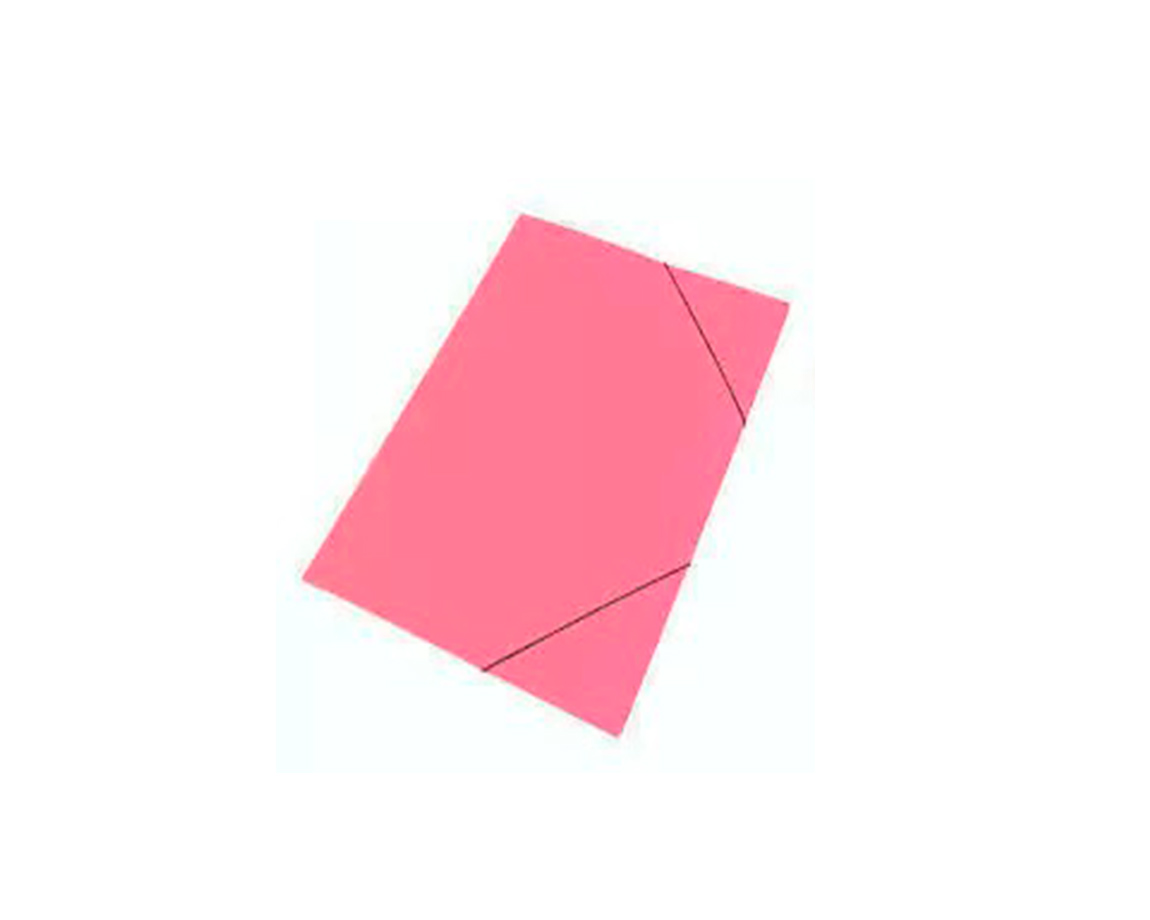 CARPETA SIMIL-PRESSP OFIC.ROSA PASTEL 3-SOL.C/E