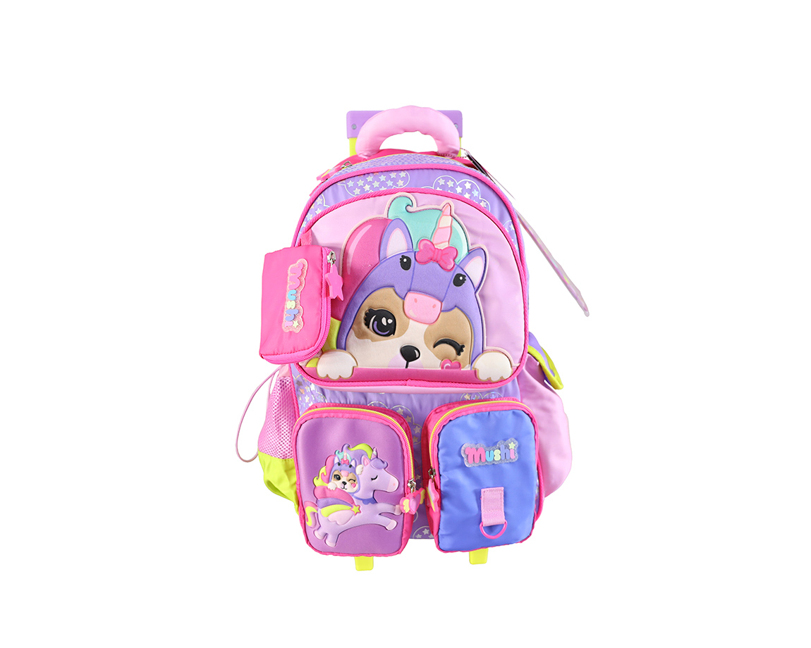 MOCHILA CRESKO SI947 SIMONES 18" C/ CARRO