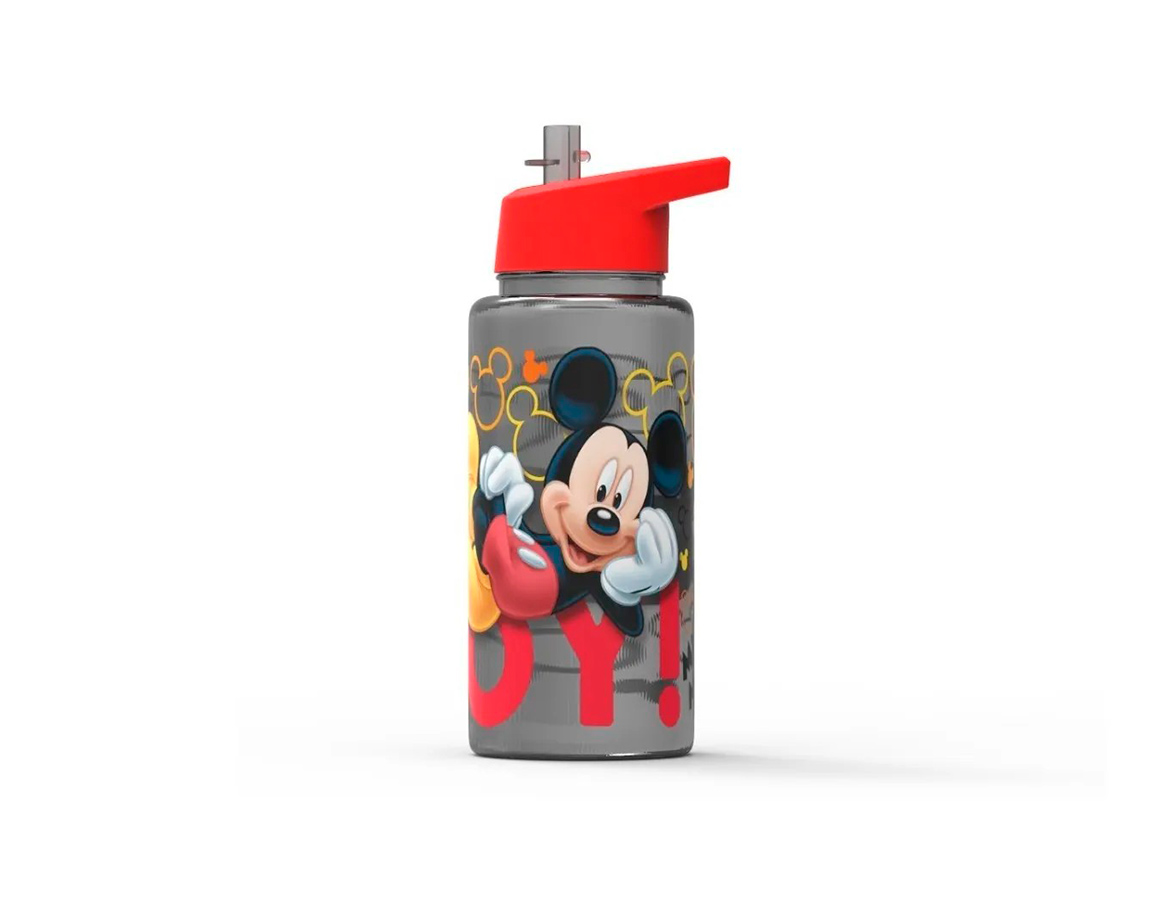 BOTELLA BEL GIOCO STRAW TOP MICKEY x500ml