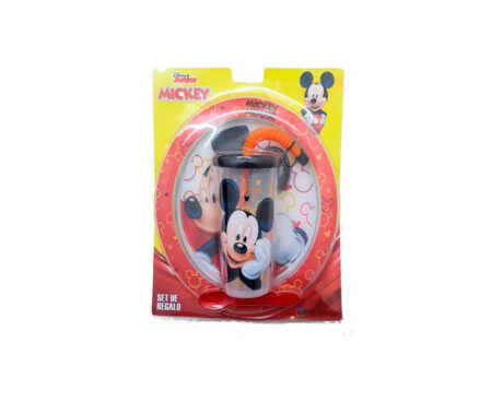 PLATO + VASO BEL GIOCO SPORT MICKEY