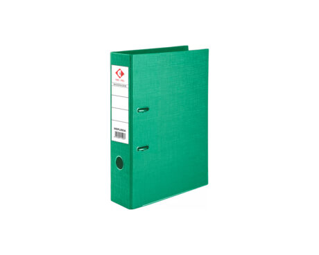 BIBLIORATO THE PEL PVC OF METALIZADO VERDE